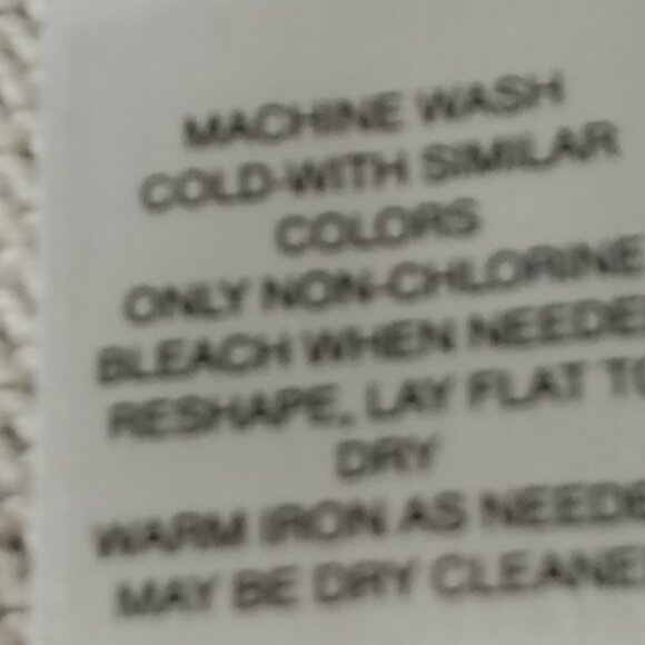 CHICO's Cream/Multi-Color Long Sleeve Open Front CARDIGAN Sweater Sz 1 - Picture 5 of 6